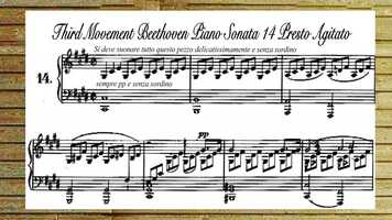 Free download Beethoven -Piano Sonata 14.mp4 video and edit with RedcoolMedia movie maker MovieStudio video editor online and AudioStudio audio editor onlin