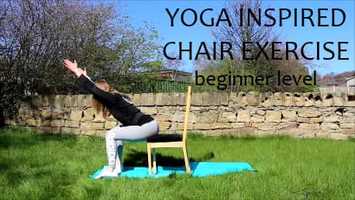 Free download Beginner Level Yoga Inspired Chair Exercise video and edit with RedcoolMedia movie maker MovieStudio video editor online and AudioStudio audio editor onlin