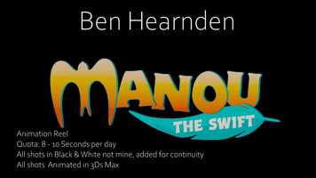 Free download Ben Hearnden: Manou The Swift Animation Reel video and edit with RedcoolMedia movie maker MovieStudio video editor online and AudioStudio audio editor onlin