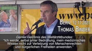 Free download Bern 12.11.2021 Demo | Dr. med. Thomas Binder:  Den Corona-Wahnsinn sofort beenden! video and edit with RedcoolMedia movie maker MovieStudio video editor online and AudioStudio audio editor onlin