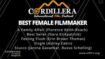 Free download Best Female Filmmaker - Cordillera Intl Film Festival 2020 video and edit with RedcoolMedia movie maker MovieStudio video editor online and AudioStudio audio editor onlin