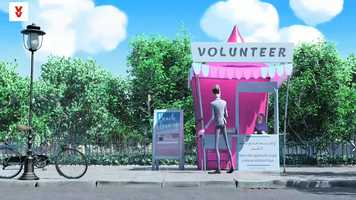 Free download Best inspiring Animated short film volunteer your time video and edit with RedcoolMedia movie maker MovieStudio video editor online and AudioStudio audio editor onlin