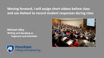 Free download Best Teaching Practices from Pandemic: Michael Alley, Penn State video and edit with RedcoolMedia movie maker MovieStudio video editor online and AudioStudio audio editor onlin