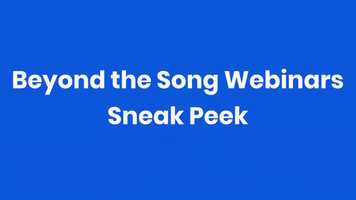 Free download Beyond the Song Sneak Peek video and edit with RedcoolMedia movie maker MovieStudio video editor online and AudioStudio audio editor onlin