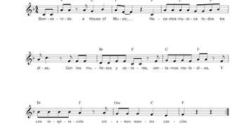 Free download Bienvenido a House of Music video and edit with RedcoolMedia movie maker MovieStudio video editor online and AudioStudio audio editor onlin