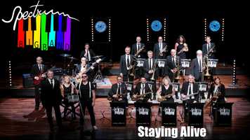 Free download Big Band Spectrum feat Armand Thies - Staying Alive video and edit with RedcoolMedia movie maker MovieStudio video editor online and AudioStudio audio editor onlin