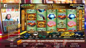 Free download Big Bet!! Nice Win From Cash Bandits Slot!! video and edit with RedcoolMedia movie maker MovieStudio video editor online and AudioStudio audio editor onlin