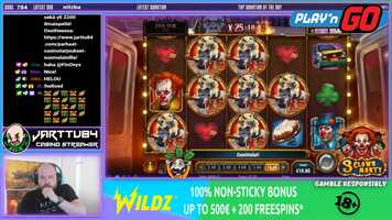 Free download Big Win From 3 Clown Monty Slot!!.mp4 video and edit with RedcoolMedia movie maker MovieStudio video editor online and AudioStudio audio editor onlin