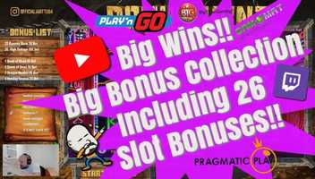 Free download Big Wins!! Big Bonus Collection Including 26 Slot Bonuses!! video and edit with RedcoolMedia movie maker MovieStudio video editor online and AudioStudio audio editor onlin