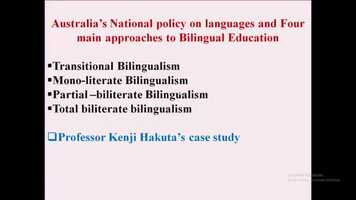 Free download Bilingual Education (Part B) video and edit with RedcoolMedia movie maker MovieStudio video editor online and AudioStudio audio editor onlin