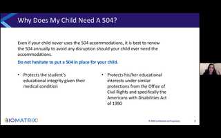 Free download BioMatrix: The 411 on 504s video and edit with RedcoolMedia movie maker MovieStudio video editor online and AudioStudio audio editor onlin