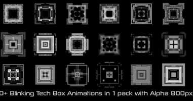 Free download Blinking Tech Boxes Pack | Motion Graphics - Envato elements video and edit with RedcoolMedia movie maker MovieStudio video editor online and AudioStudio audio editor onlin