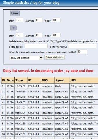 Download web tool or web app BLOG:CMS - makes blogging fun again