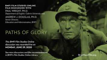 Free download BMFI Online Film Discussion: PATHS OF GLORY video and edit with RedcoolMedia movie maker MovieStudio video editor online and AudioStudio audio editor onlin
