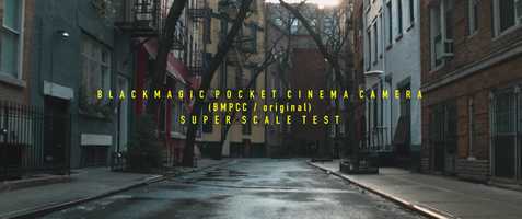 Free download BMPCC (original) Super Scale Test video and edit with RedcoolMedia movie maker MovieStudio video editor online and AudioStudio audio editor onlin