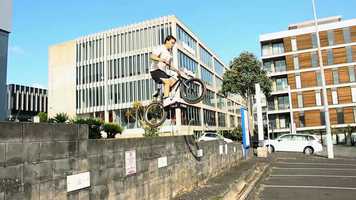 Free download BMX Showreel draft. First part video and edit with RedcoolMedia movie maker MovieStudio video editor online and AudioStudio audio editor onlin