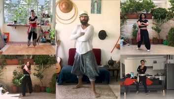 Free download Bollywood Capoeira fusion video and edit with RedcoolMedia movie maker MovieStudio video editor online and AudioStudio audio editor onlin