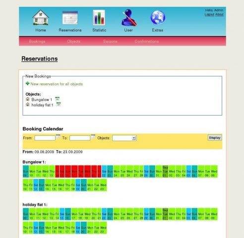 Download web tool or web app Booking Management System