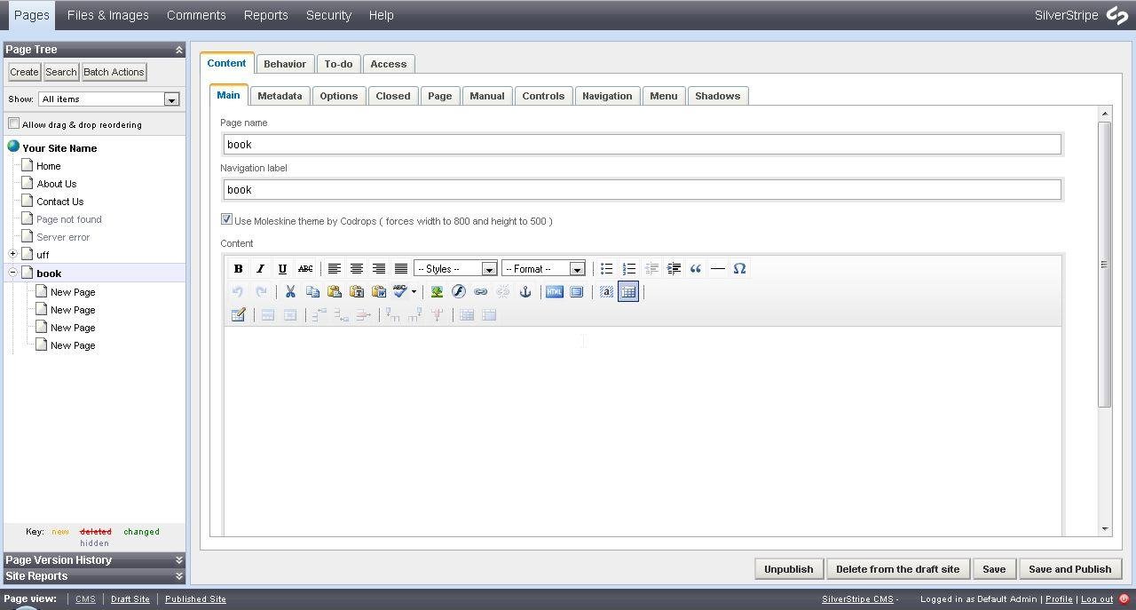 Download web tool or web app Booklet Silverstripe Module
