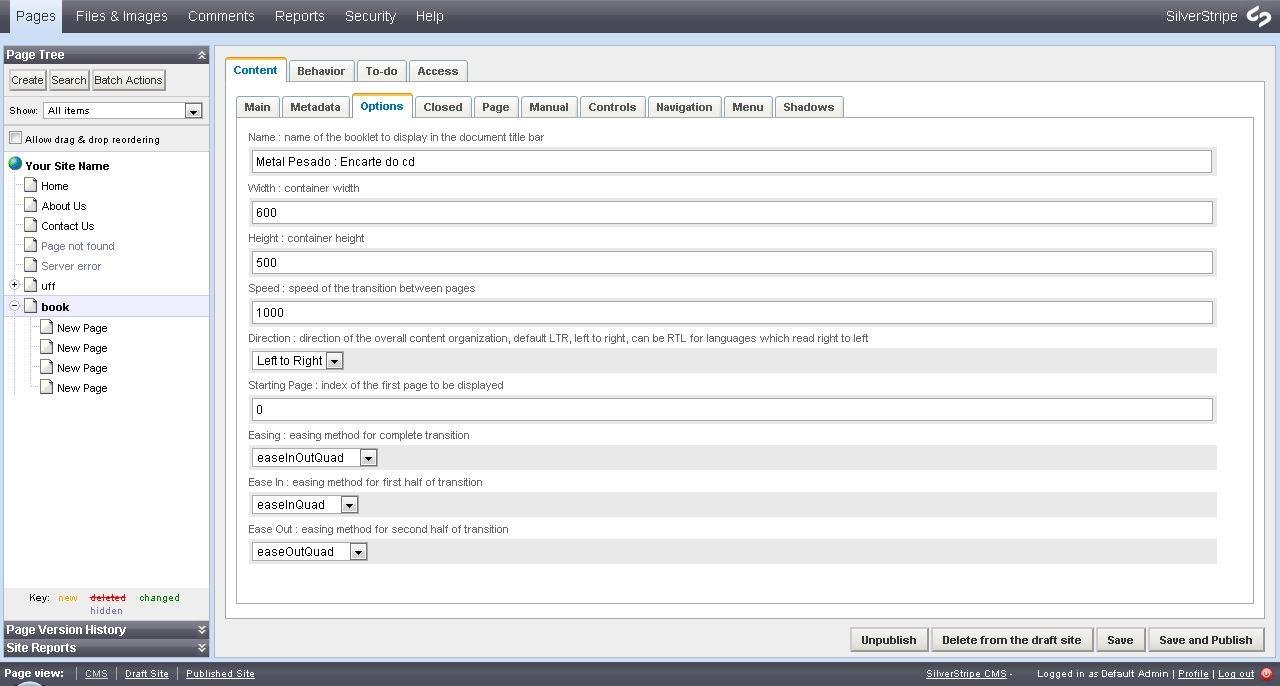 Download web tool or web app Booklet Silverstripe Module