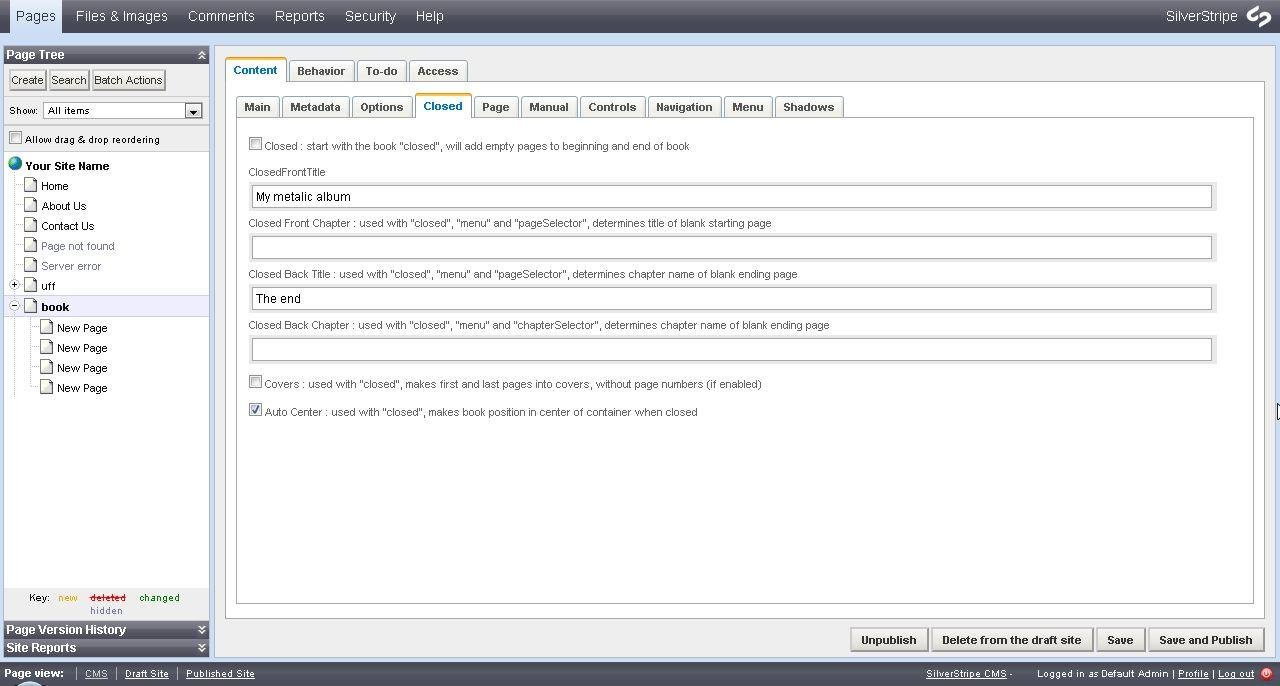 Download web tool or web app Booklet Silverstripe Module