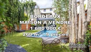 Free download BORDEAUX - MAISON A VENDRE - 1 680 000  - 260 m - 9 pice(s) video and edit with RedcoolMedia movie maker MovieStudio video editor online and AudioStudio audio editor onlin