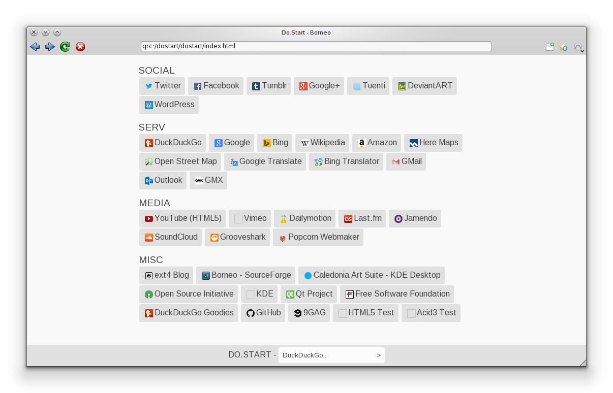Download web tool or web app Borneo