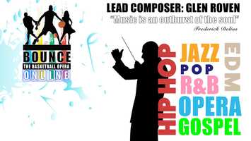 Free download BOUNCE Online - Lead Composer Glen Roven video and edit with RedcoolMedia movie maker MovieStudio video editor online and AudioStudio audio editor onlin