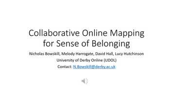 Free download Bowskill et al 2021 Collaborative Online Mapping for Sense of Belonging.mp4 video and edit with RedcoolMedia movie maker MovieStudio video editor online and AudioStudio audio editor onlin