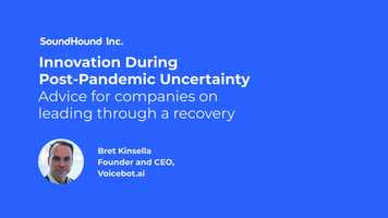 Free download Brett Kinsella - How the Pandemic is Driving the Shift From Touch to Talk video and edit with RedcoolMedia movie maker MovieStudio video editor online and AudioStudio audio editor onlin