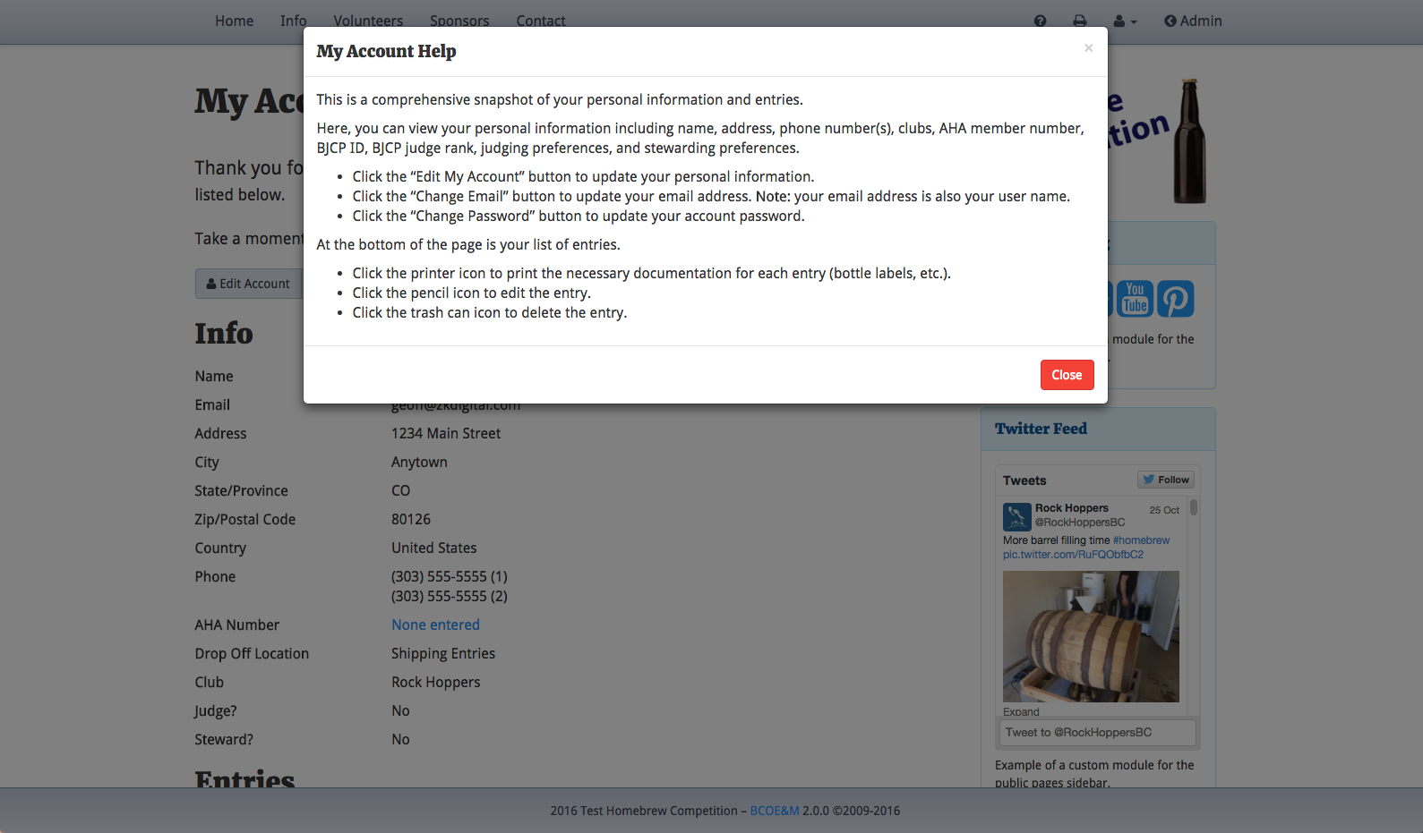Download web tool or web app Brew Competition Online Entry Mgmt. Download web tool or web app Brew Competition Online Entry Mgmt.