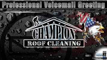 Free download Brian (Champion Roof Cleaning ) Professional Voicemail Greeting with music background video and edit with RedcoolMedia movie maker MovieStudio video editor online and AudioStudio audio editor onlin