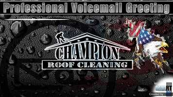 Free download Brian (Champion Roof Cleaning ) Professional Voicemail Greeting without music background video and edit with RedcoolMedia movie maker MovieStudio video editor online and AudioStudio audio editor onlin