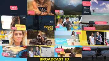Free download Broadcast ID | After Effects Project Files - Videohive template video and edit with RedcoolMedia movie maker MovieStudio video editor online and AudioStudio audio editor onlin