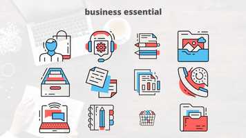 Free download Business Essential - Flat Animation Icons After Effects Templates video and edit with RedcoolMedia movie maker MovieStudio video editor online and AudioStudio audio editor onlin