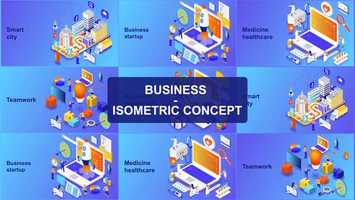 Free download Business - Isometric Concept | After Effects Project Files - Videohive template video and edit with RedcoolMedia movie maker MovieStudio video editor online and AudioStudio audio editor onlin