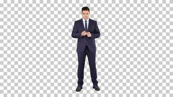 Free download Businessman texting message on the phone, Alpha Channel | Stock Footage - Videohive video and edit with RedcoolMedia movie maker MovieStudio video editor online and AudioStudio audio editor onlin