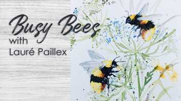 Free download Busy Bees in Watercolor video and edit with RedcoolMedia movie maker MovieStudio video editor online and AudioStudio audio editor onlin