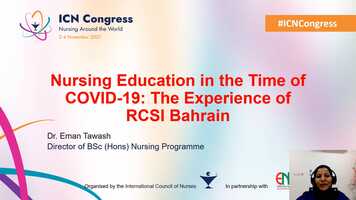 Free download C399 Nursing Education in the Time of COVID 19 The Experience of RCSI video and edit with RedcoolMedia movie maker MovieStudio video editor online and AudioStudio audio editor onlin