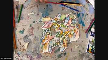 Free download Calling All Artists! Beginner (Frog) video and edit with RedcoolMedia movie maker MovieStudio video editor online and AudioStudio audio editor onlin