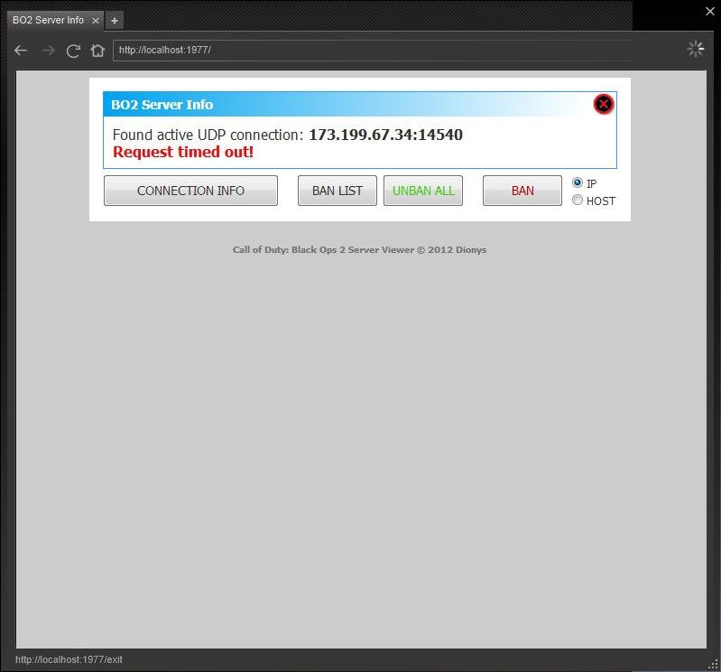 Download web tool or web app Call of Duty: Black Ops 2 Server Viewer Download web tool or web app Call of Duty: Black Ops 2 Server Viewer