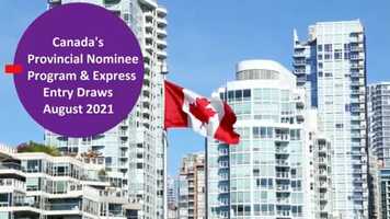 Free download Canadas Provincial (PNP)  Express Entry Draws - August 2021 video and edit with RedcoolMedia movie maker MovieStudio video editor online and AudioStudio audio editor onlin