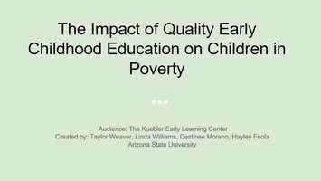 Free download Capstone 3 Presenation Video- Quality Early Education video and edit with RedcoolMedia movie maker MovieStudio video editor online and AudioStudio audio editor onlin