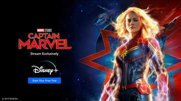 Free download CaptainMarvel_Disney+16x9-6s video and edit with RedcoolMedia movie maker MovieStudio video editor online and AudioStudio audio editor onlin