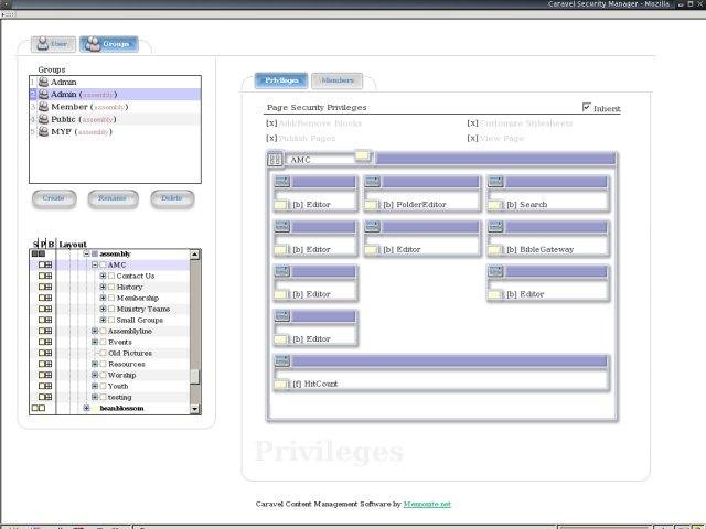 Download web tool or web app Caravel Content Management System