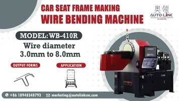 Free download Car seat frame  CNC Wire Bending Machine  Wire Bender Available in Alibaba and Made in China_480p (1).mp4 video and edit with RedcoolMedia movie maker MovieStudio video editor online and AudioStudio audio editor onlin
