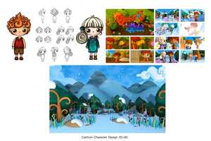 Free download cartoon-3D-1 video and edit with RedcoolMedia movie maker MovieStudio video editor online and AudioStudio audio editor onlin