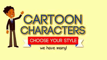 Free download Cartoon Characters video and edit with RedcoolMedia movie maker MovieStudio video editor online and AudioStudio audio editor onlin