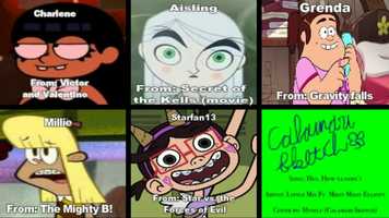 Free download Cartoon Girls Cross over sing Hey how ya doin video and edit with RedcoolMedia movie maker MovieStudio video editor online and AudioStudio audio editor onlin