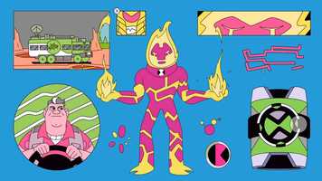 Free download Cartoon Network - Ben 10 video and edit with RedcoolMedia movie maker MovieStudio video editor online and AudioStudio audio editor onlin